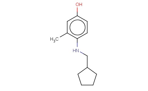 4-[(CYCLOPENTYLMETHYL)-AMINO]-3-METHYL-PHENOL